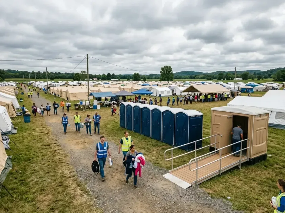 disaster-relief-camp-restrooms-010 — frequently asked questions, Dumpster & Portable Bathrooms Rental in Sterlington, LA